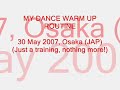 part of my dance training routine, performed on 
