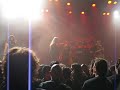 Some drunk dude in the crowd at the Iced Earth show in Montreal Quebec spits at Schaffer. He gets his revenge.