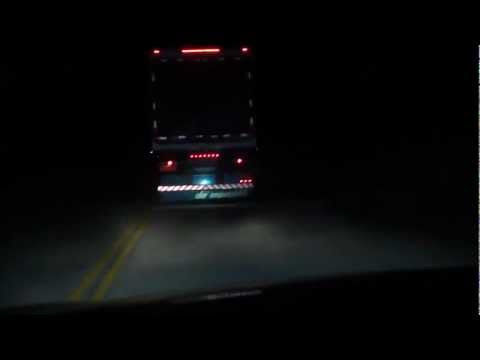 Quebrada de asa e chamando na seta - 1620 - Ford Cargo e golf