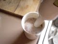Healthy,home-made protein/creatine shake