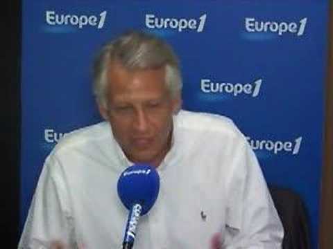 Dominique de Villepin sur Europe 1