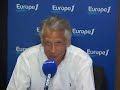 Dominique de Villepin sur Europe 1 Dominique de Villepin sur Europe 1