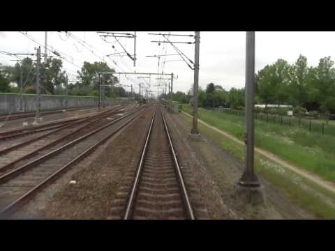 's Hertogenbosch - Vervolg van de intercity 825 Alkmaar - Maastricht, deel 4/6. Cabinerit van 's Hertogenbosch naar Eindhoven als Intercity 825 gereden in VIRM 8655. Onderweg p...