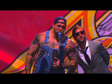Every Time I Die accept the Best Guitarist APMA for Phil Manansala from Of Mice & Men