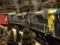 MTH -6 SD-80`s SHOOTING SPARK`S & PULLING HARD !!