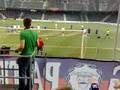 Fc Salzburg - Yerewan Zicklers elfer zum 2:0 von der Süd