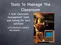 Video Essay: Tools to Manage the Classroom