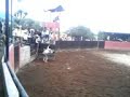 jineteo de toro GERARDO CABALLERO con charros del arco de ajalpan