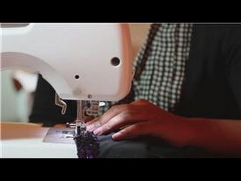 how to attach sequin trim