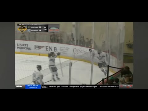 3-18-2025 John Sroka III - Goal Seneca Valley Championship Game - Penguins Cup; #59; Center; WIN