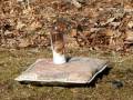 Exploding a spary paint can with napalm