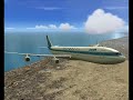FS2004 Olympic Airlines A343 pousando em Atenas