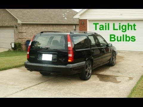 Volvo 850, V70 Upper Tail Light Bulb Replacement – Auto Repair Series