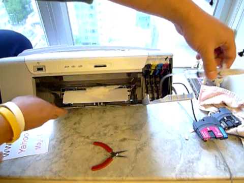 how to unclog brother printhead