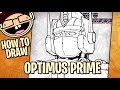 Transformers G1 Optimus Prime Drawing