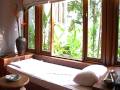 Bed by the Window at a Beach Resort in Krabi
