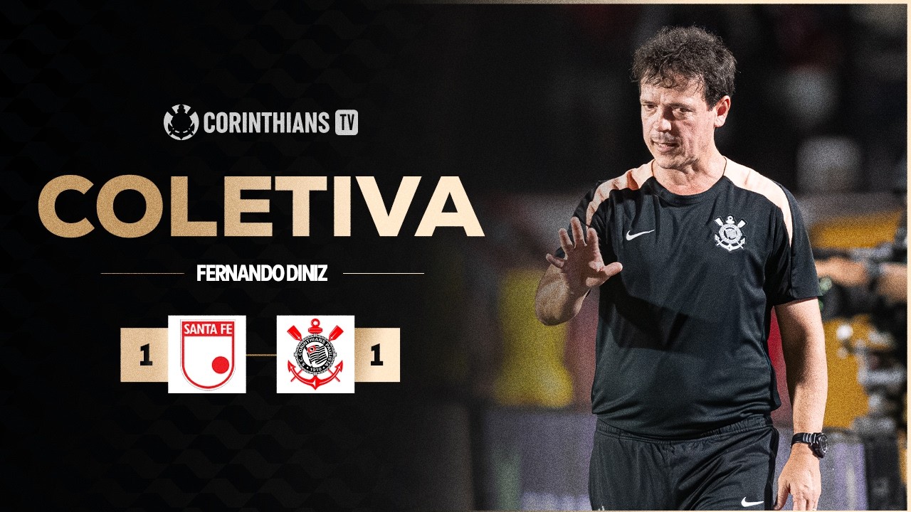 COLETIVA PÓS-JOGO | SANTA FE 1 X 1 CORINTHIANS | FERNANDO DINIZ | CONMEBOL LIBERTADORES | 4ª RODADA