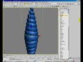 Modeling a croissant in 3ds max