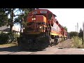 The PNWR Harbor Turn heads westbound through Mahan on it's way to Banks. The power was PNWR 3604 (SD45-R), PNWR 3603 (SD45-R), and PNWR 2309 (GP39-2). It had 56 cars with it, but my camera ran out of tape before the train ended