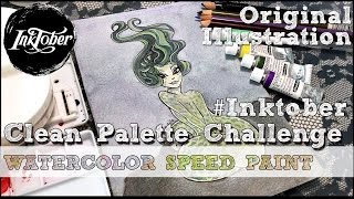 New video! Inktober 16 and Clean Palette Challenge #2