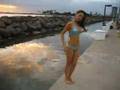 Hawaii photoshoot with model Kim Loan for Green Bottle