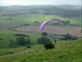 Students & friends, tandem paragliding