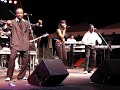 magic 101.3 afternoon personality tim gerard captures atlantic starr as they headline the soul food festival 2008 in louisville, ky