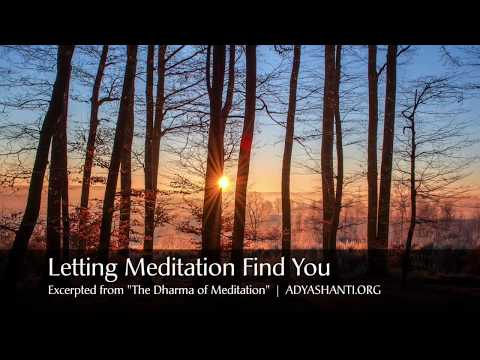 Adyashanti Audio: Using Meditation as a Solvent for Old Conditioned Mind