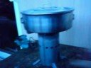 Stove burning acetone and alcohol mixture