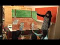 子供英語・英会話発表会・人形劇 『ももたろう』・【みいちゃんママの英語教室】クリスマスパーティーにて