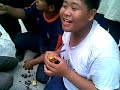 syafiqah SAMPB makan telur mentah 1