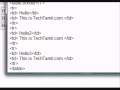 PHP Tutorial in Tamil Part5 :: Tables :: www.techtamil.com