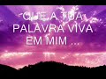 Meu Deus preciso de Ti! Meu Deus preciso de Ti!