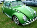 1967 VW beetle lowrider green royale