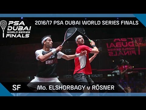 Squash: Mo. ElShorbagy v Rösner - Semi-Final - PSA Dubai World Series Finals 2016/17