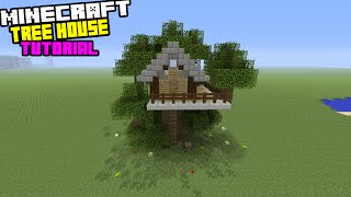 Minecraft Tutorial How To Make A Small Tree House