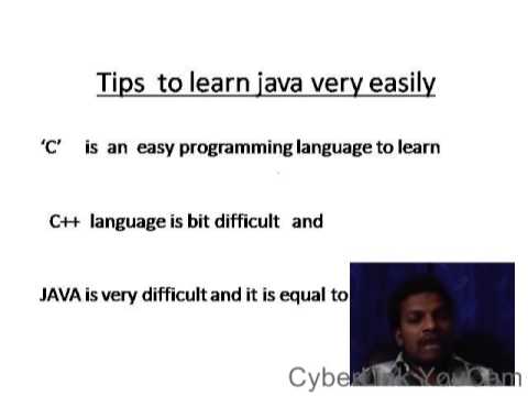how to learn java easily