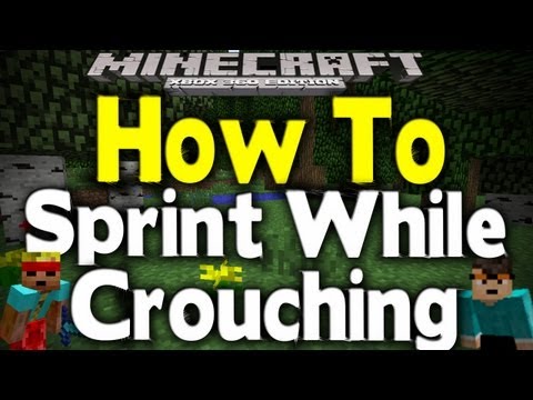 how to sprint in minecraft xbox