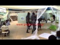 Click to View : Dancing policemen light up colleague's wedding