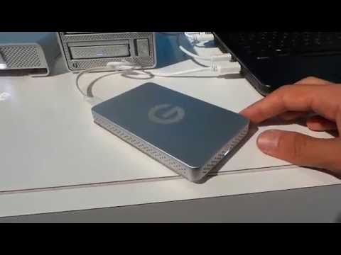 how to use a g drive mobile usb