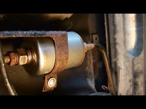Changing Fuel Filter 1987 Pontiac Trans Am