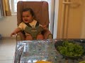 Baby Asya laughing uncontrollably