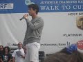Nick Jonas at LA JDRF Walk