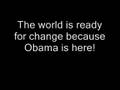 LUDACRIS - OBAMA  IS  HERE w/Lyrics