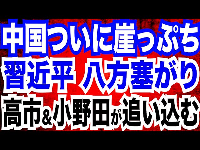 長尾たかし『中国への全面禁輸措置を講じるべきだ』