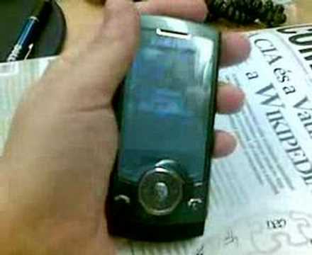 Samsung SGH-U600-as Pannon logó