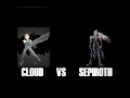 Cloud vs Sepiroth