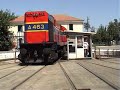 Rentis depot  turntable works (1) -train Greece