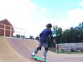 halfpipe run
