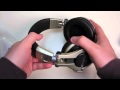 Shure SRH750DJ Headphones Unboxing